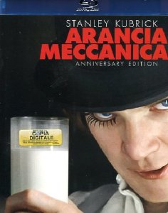 Arancia meccanica  (A Clockwork Orange) di Stanley Kubrick – Anniversary Edition Blu-ray (con le immagini del film scena per scena)