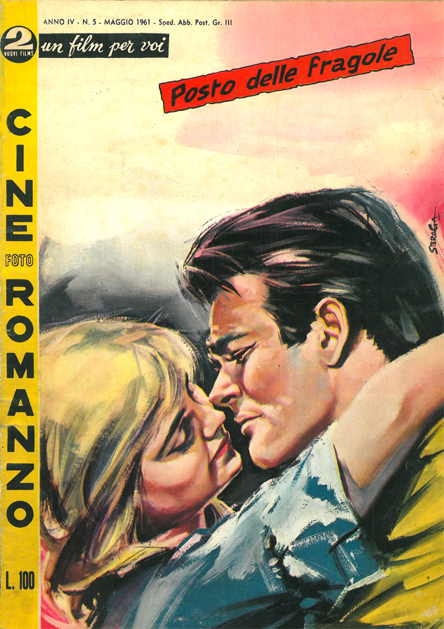 Il posto delle fragole (Smultronstället, 1957) di Ingmar Bergman – Cineromanzo in “Cine Foto Romanzo”, n. 5, maggio 1961