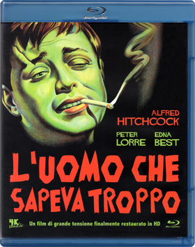 L’uomo che sapeva troppo (The Man Who Knew Too Much, 1934) – Blu-ray