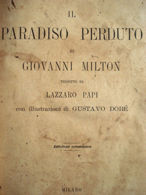Il Paradiso perduto di John Milton illustrato da Gustave Doré – Edizione 1881