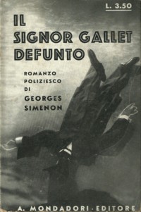 Il signor Gallet defunto (M.Gallet, décédé) – Prima edizione italiana