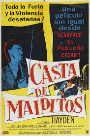 Casta de malditos (The Killing) di Stanley Kubrick – Manifesto edizione argentina