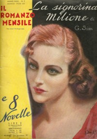 La signorina Milione (Mademoiselle Million) di Georges Sim – Prima edizione italiana