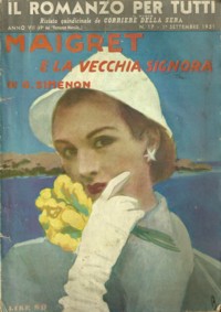 Maigret e la vecchia signora (Maigret et la vieille dame) – Prima edizione italiana