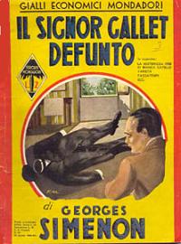 Il signor Gallet, defunto (Monsieur Gallet, décédé) – Edizione Gialli Economici Mondadori