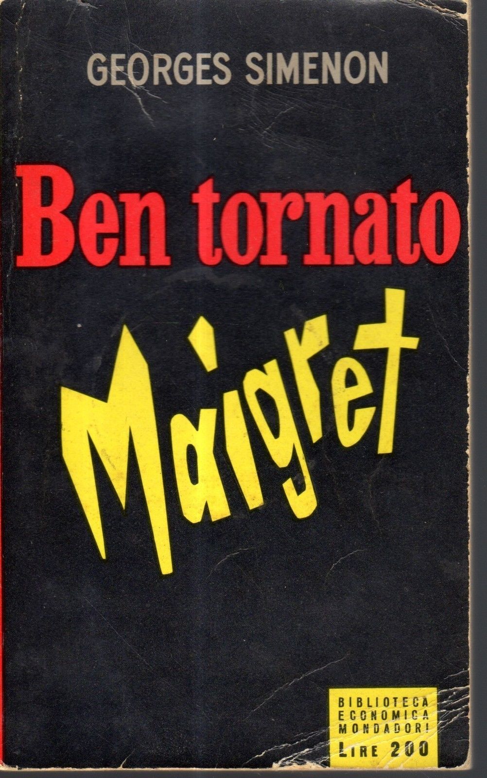Ben tornato, Maigret (Maigret et son mort) – Prima edizione italiana