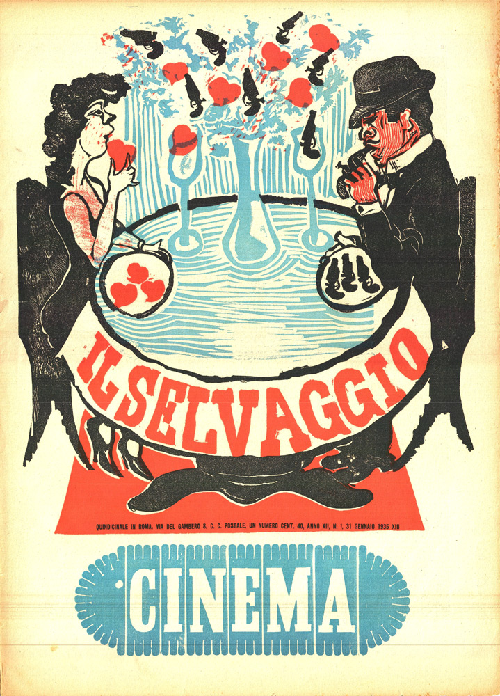 “Il Selvaggio” di Maccari – Numero monografico: “Cinema”, anno XII, n.1, 31 gennaio 1935