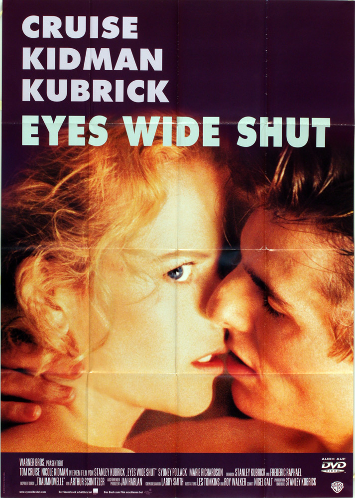 Eyes Wide Shut – Manifesto della prima edizione tedesca