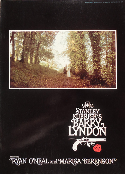 Barry Lyndon di Stanley Kubrick – Brochure americana