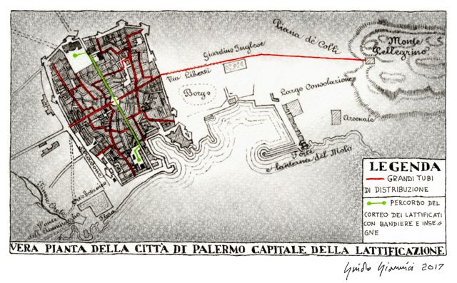 Così Palermo sognava la capitale del latte