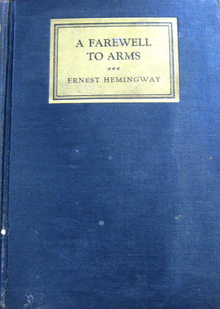 A Farewell To Arms (Addio alle armi) di Ernest Hemingway – Prima edizione