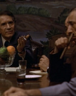 BARZINI: We're all grateful to Don Corleone for calling this meeting. We all know him as a man of his word- a modest man, he'll always listen to reason.
